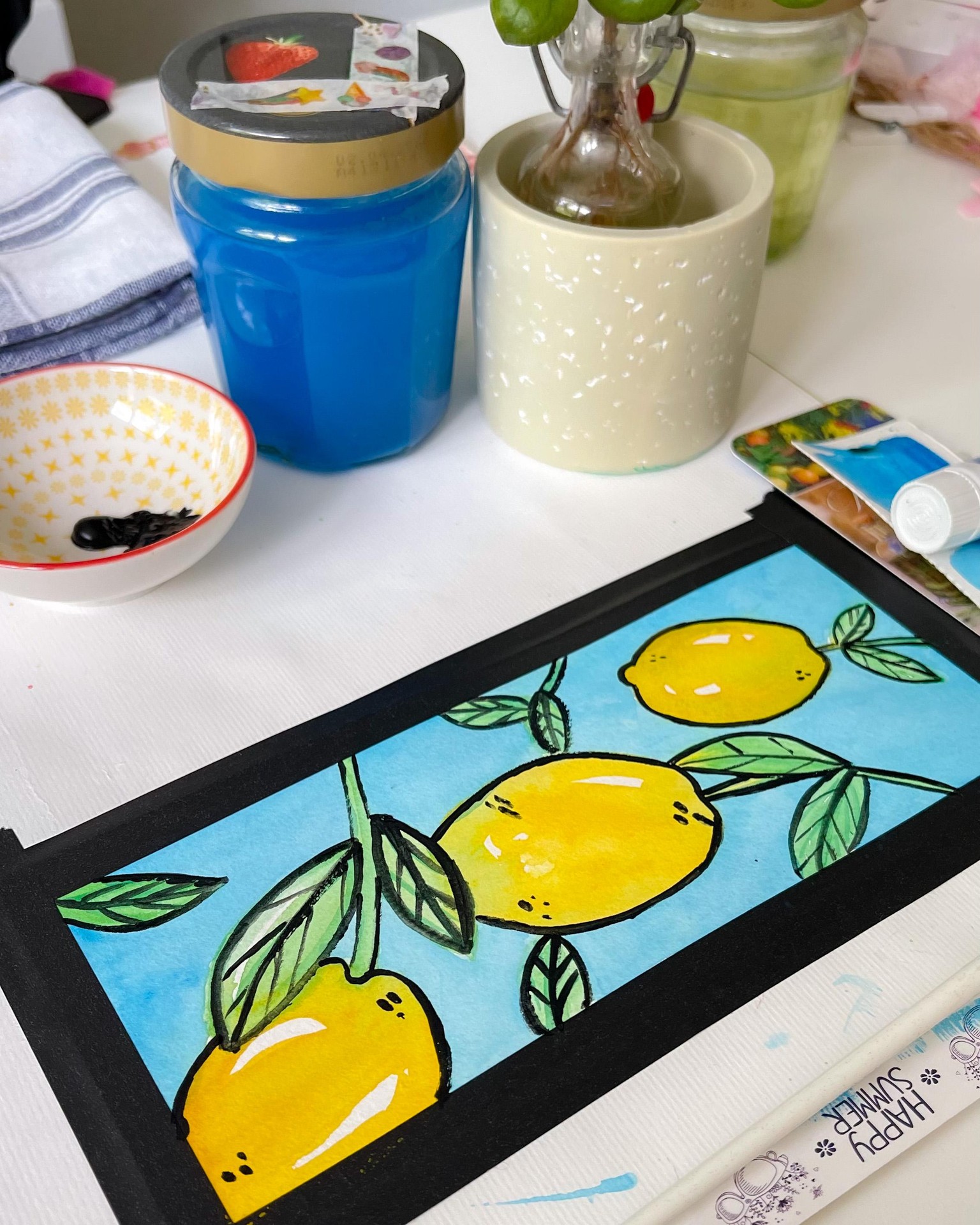 SAMPLE PROJECT: Gouache Background - image 5 - student project