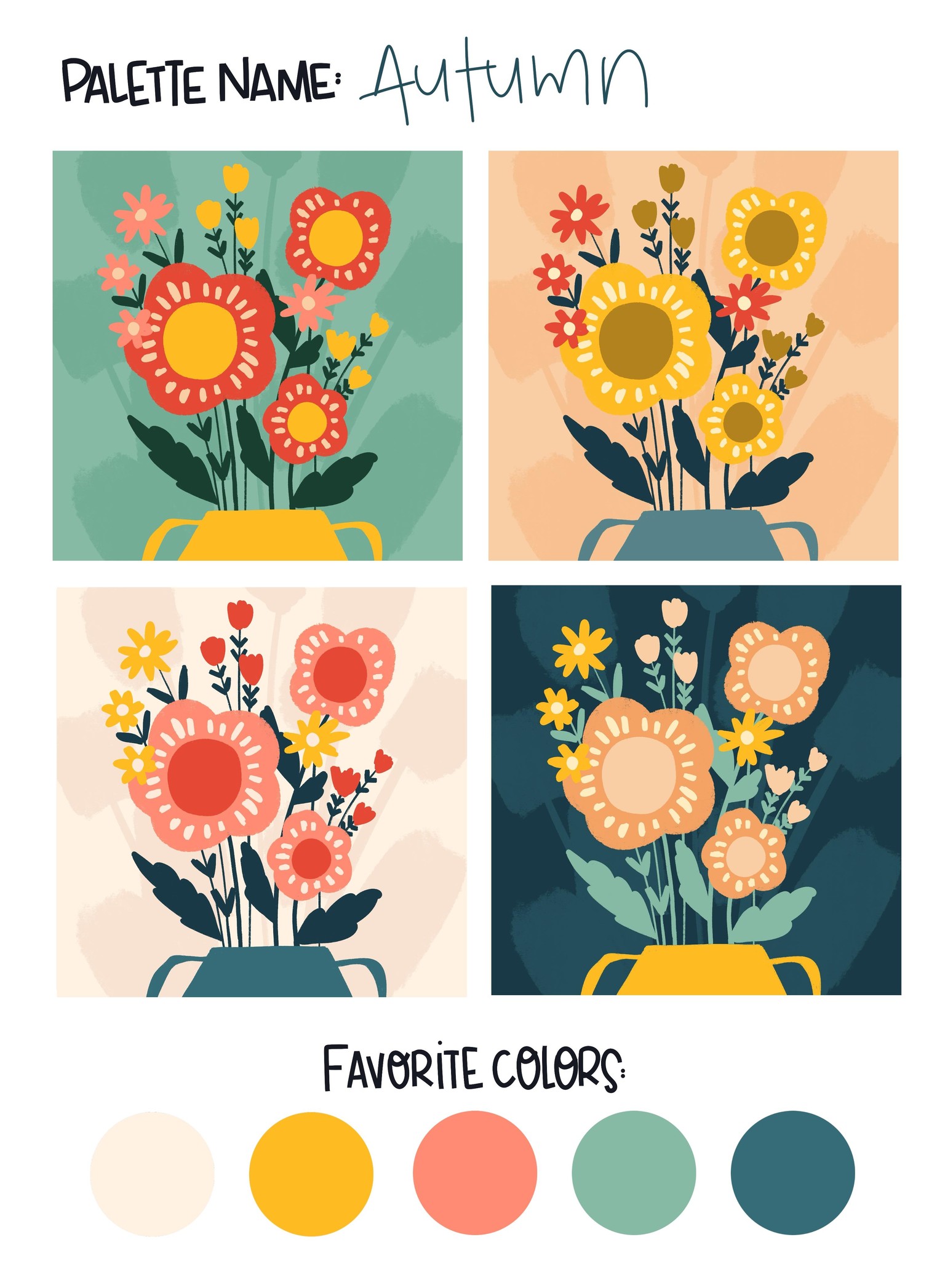 Autumn: My Signature Color Palette - image 2 - student project