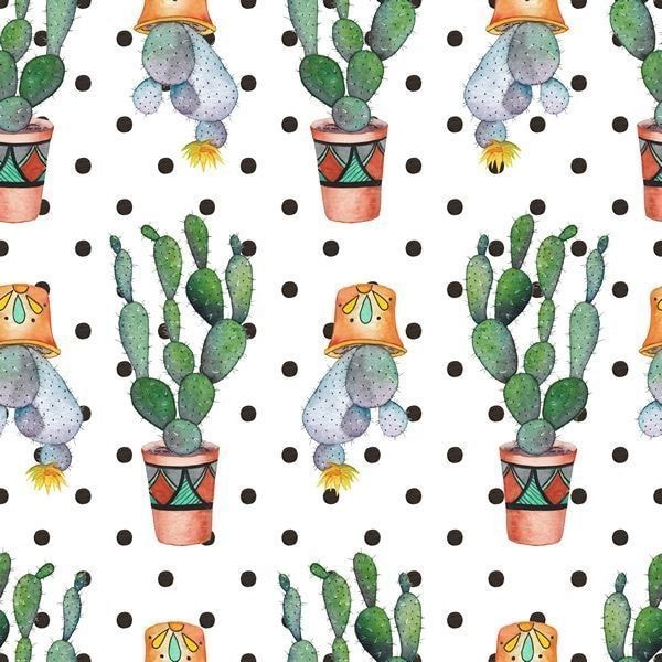 Protea art print and cacti pattern :) - image 4 - student project