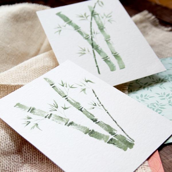 Bamboo with round brush - image 2 - student project