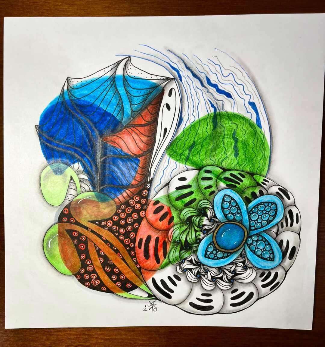 Abstract Composition Assignments - image 4 - student project