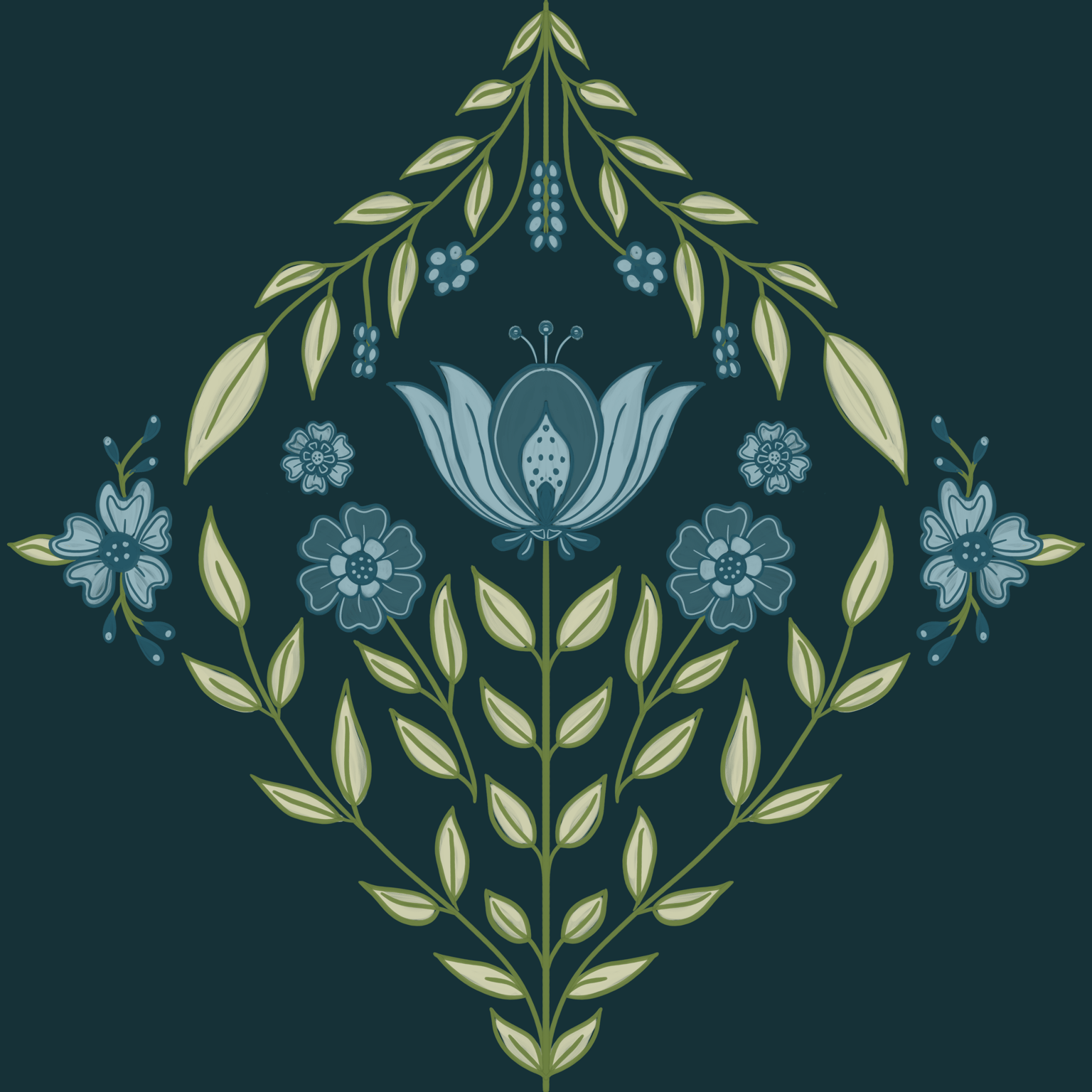 Blue and green - image 1 - student project