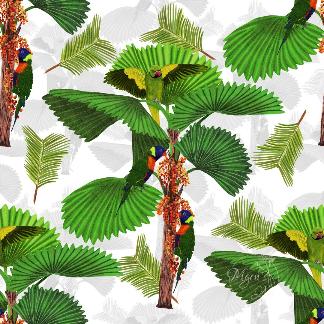 My Tropical birds - image 2 - student project