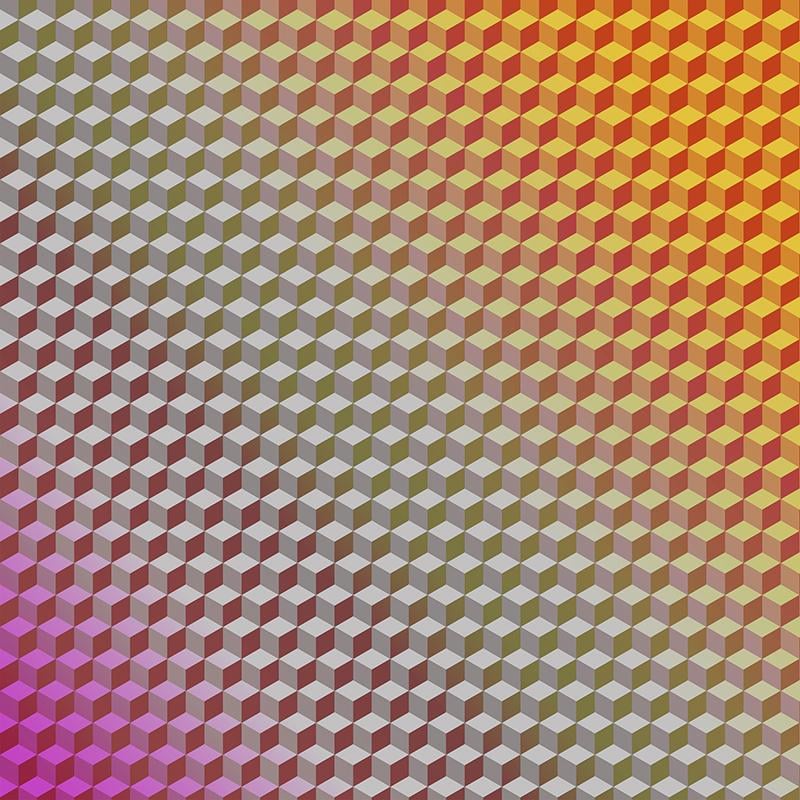 Photoshop: Isometric cube pattern - image 2 - student project