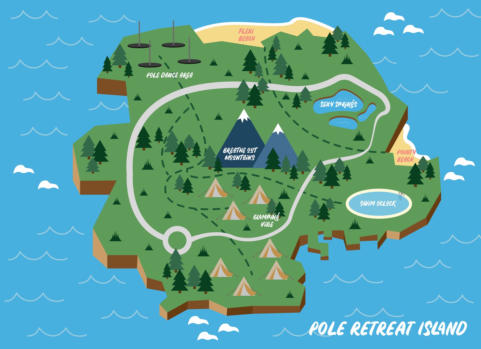 Pole Retreat Island - image 4 - student project