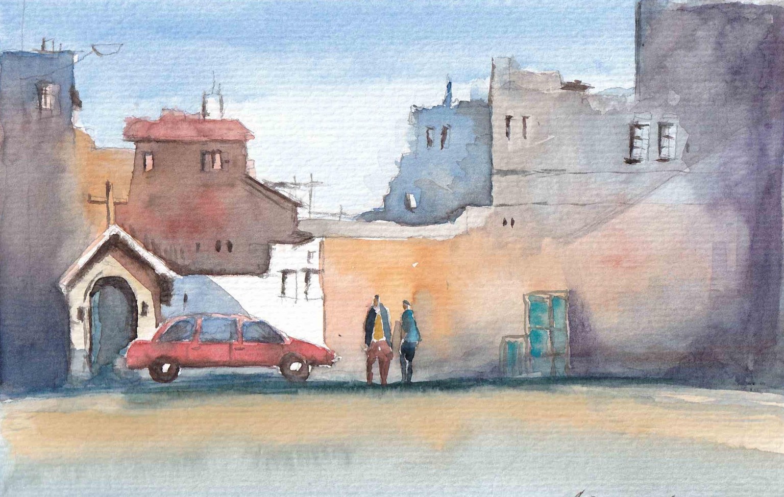 red car - image 1 - student project