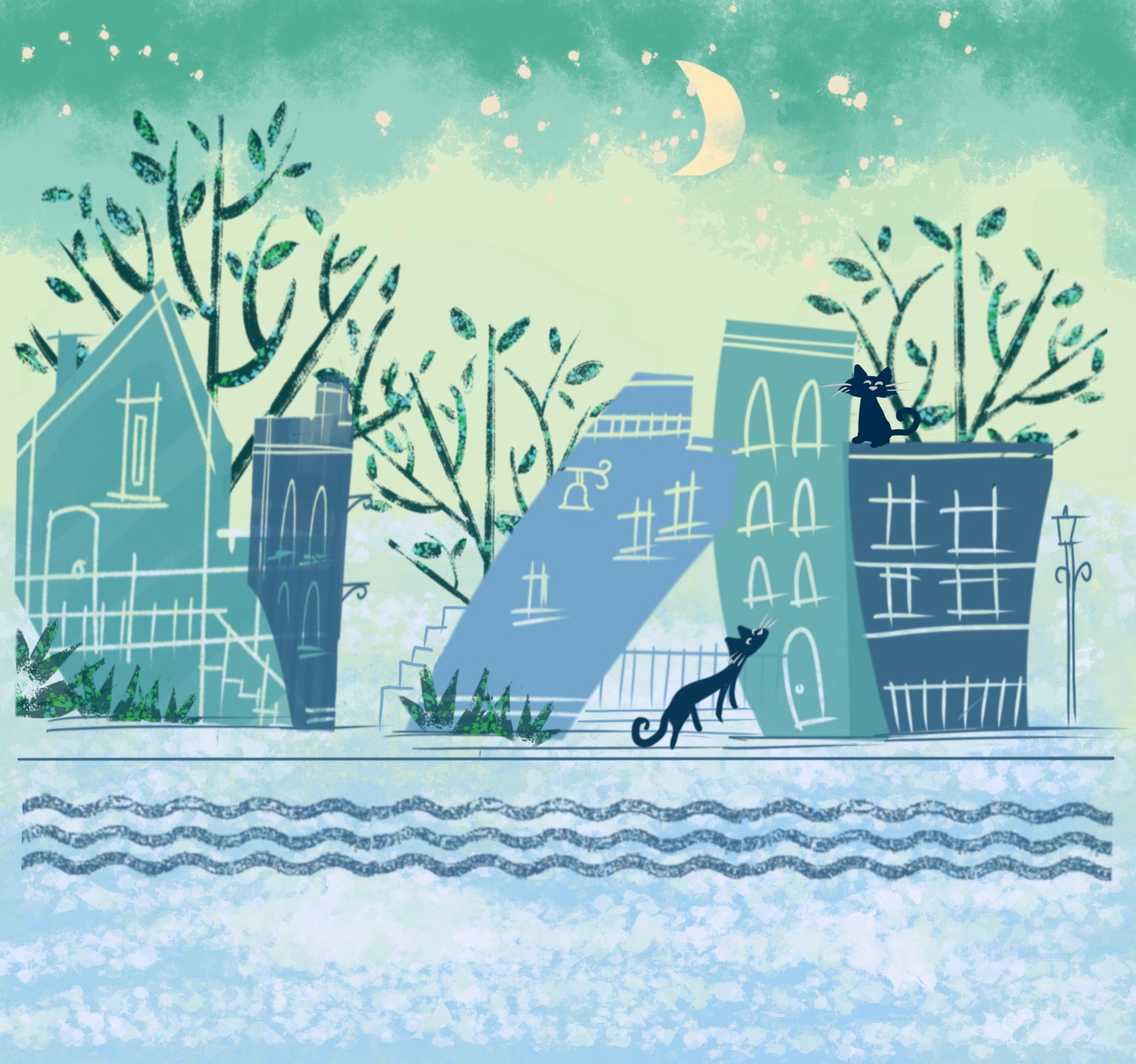 Town by the sea - image 2 - student project