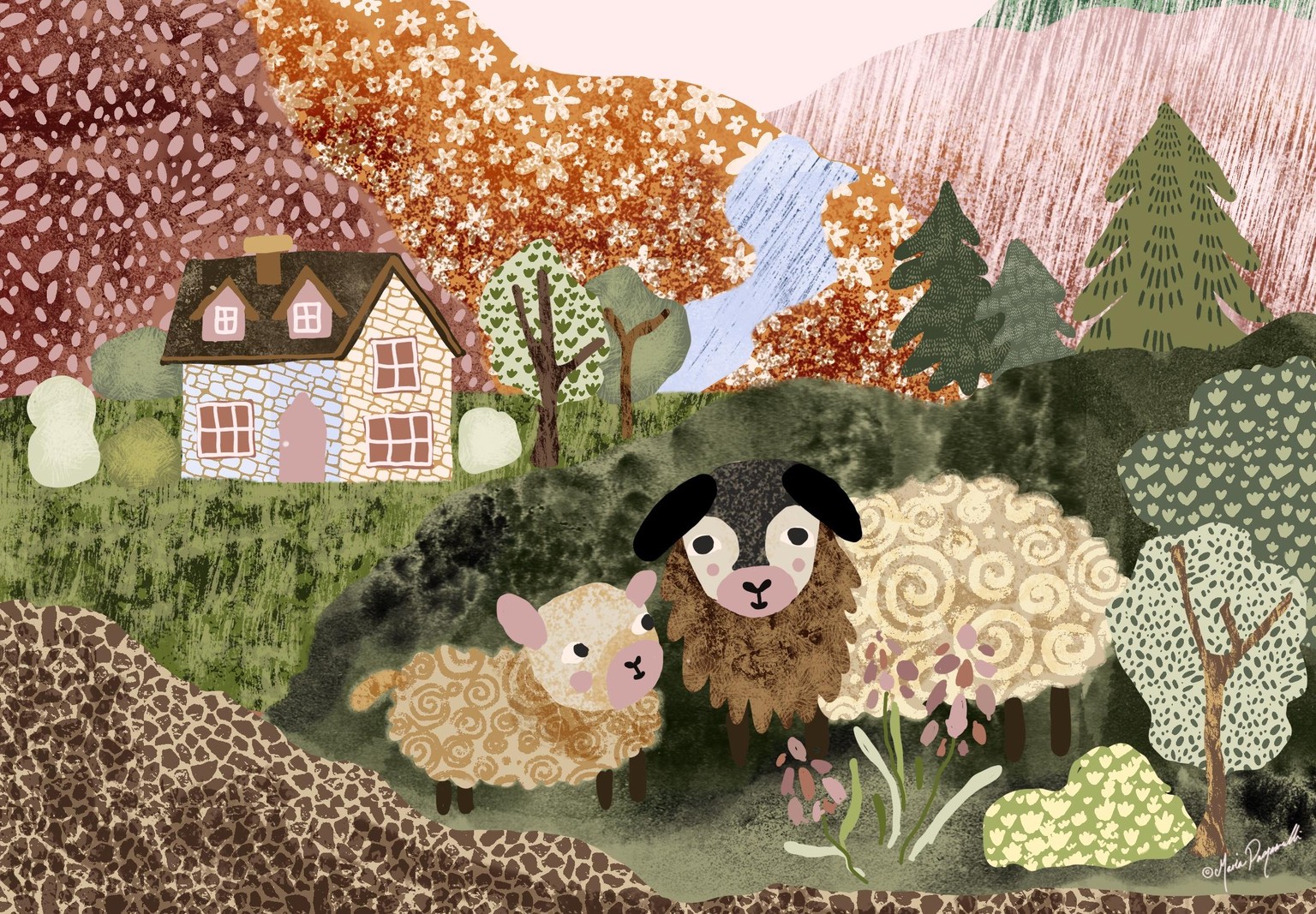 Cute Scottish Landscape - image 1 - student project