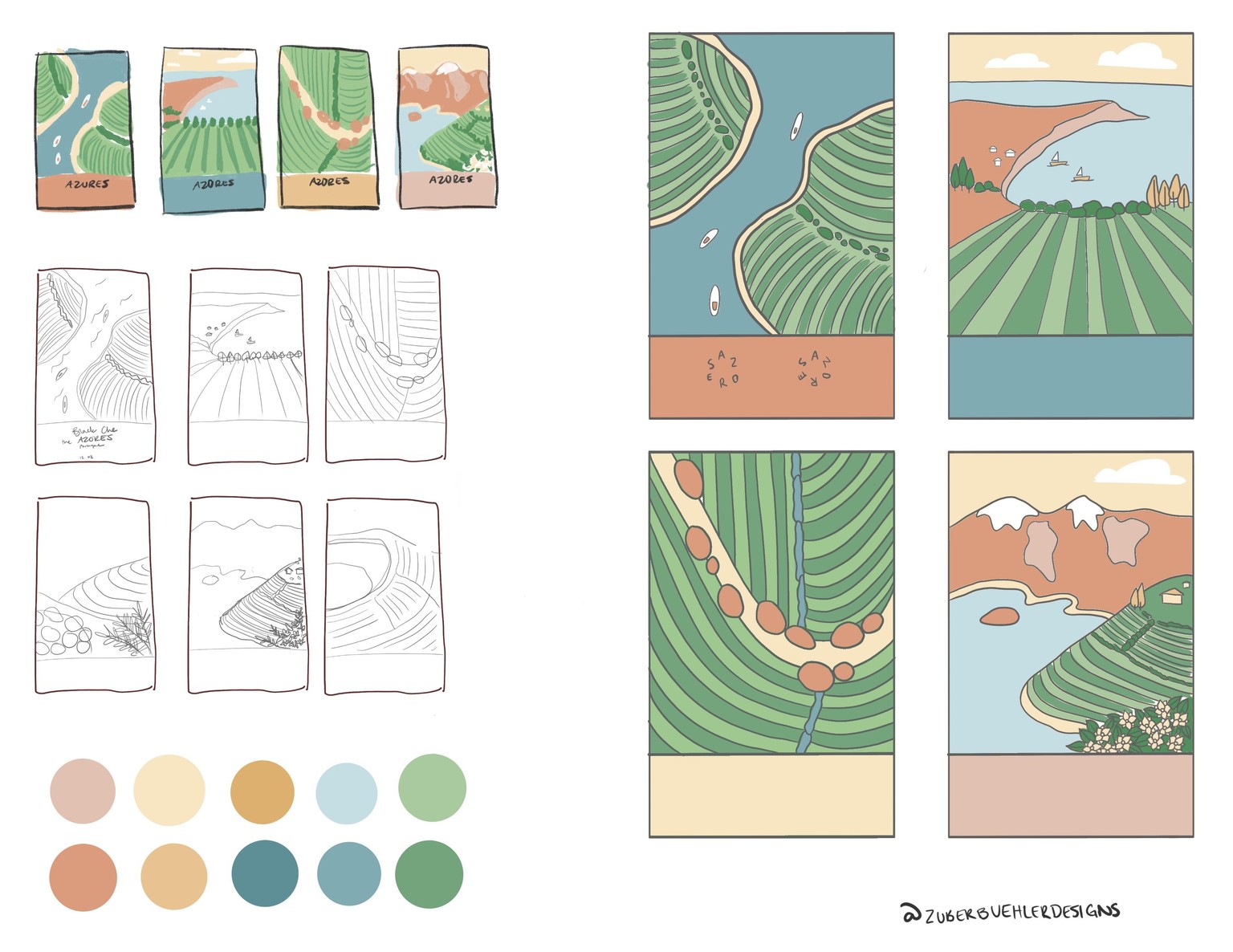 Azores Tea Packaging - image 3 - student project
