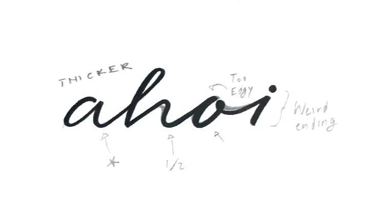 a h o i  |  Logo Redesign Gift - image 4 - student project
