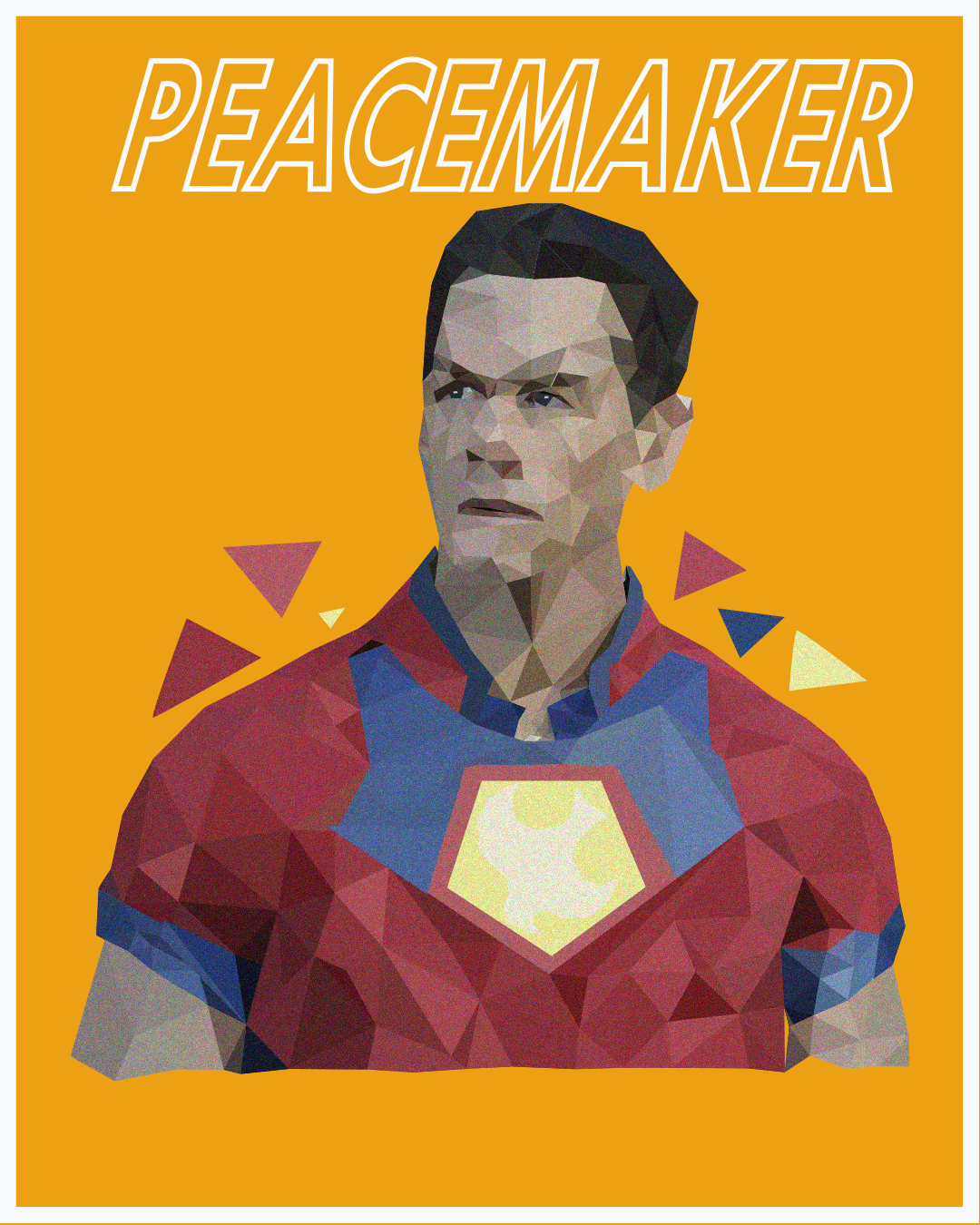 PEACEMAKER LOW POLY ART - image 1 - student project