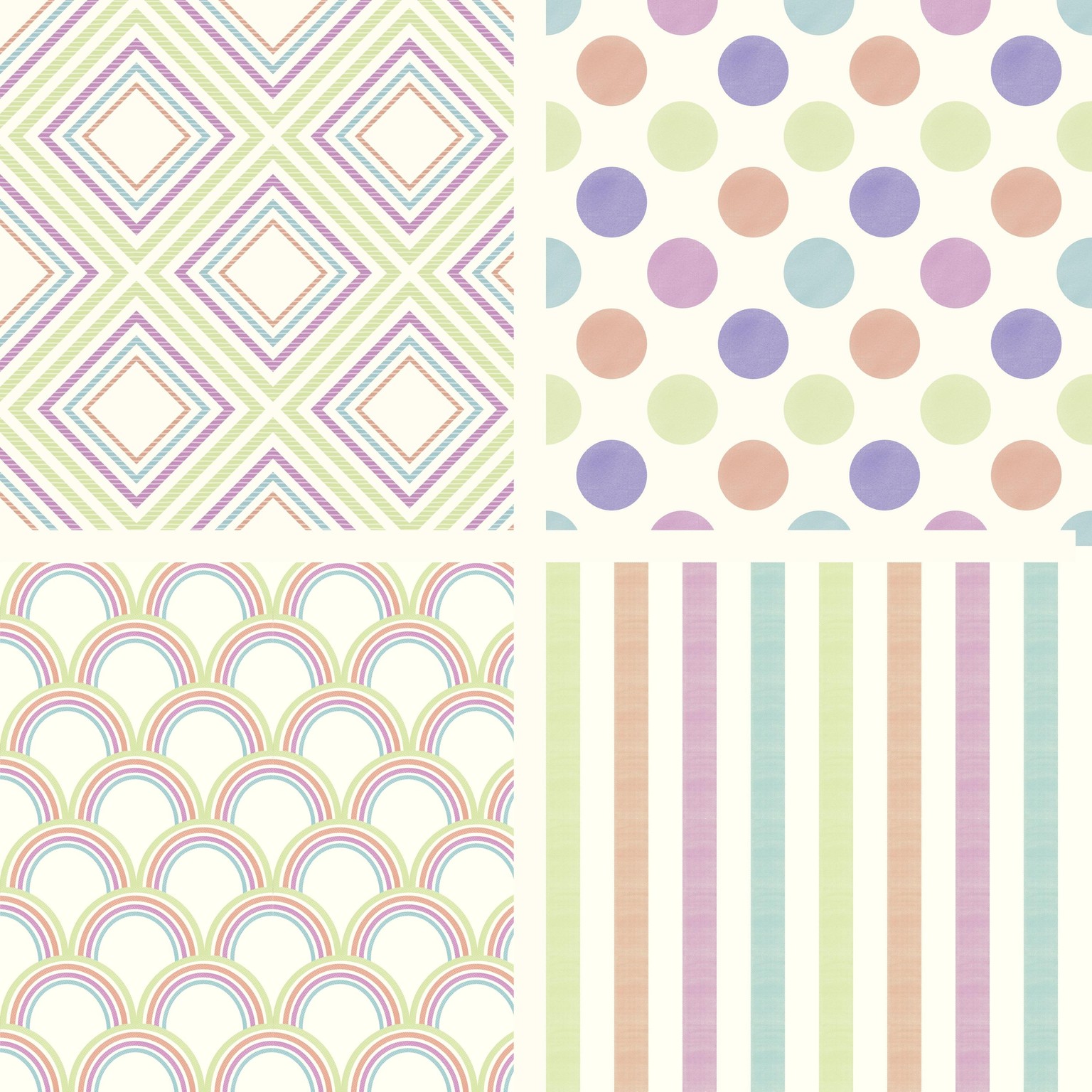 8 Geometric fun patterns - image 2 - student project