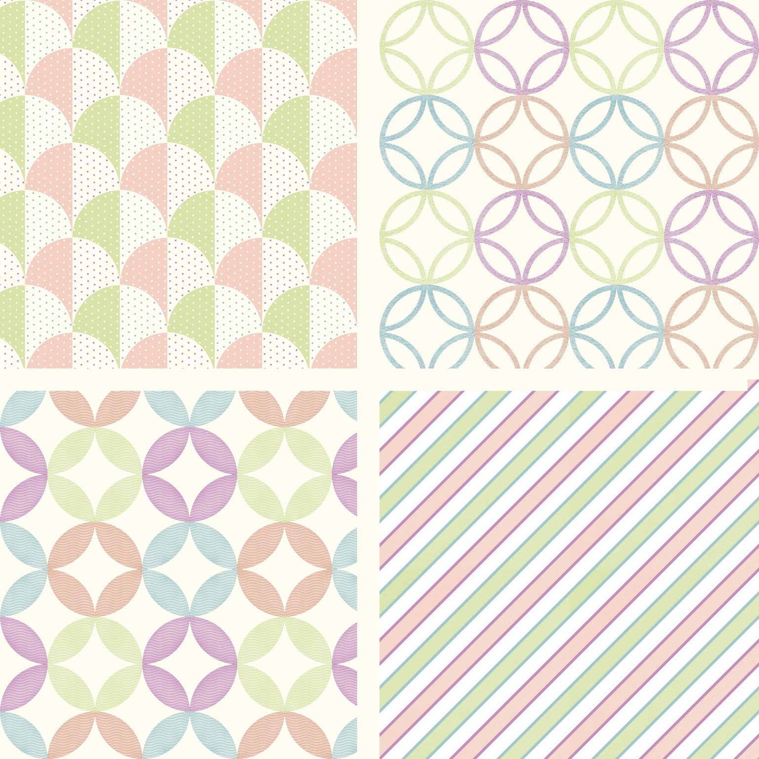 8 Geometric fun patterns - image 1 - student project