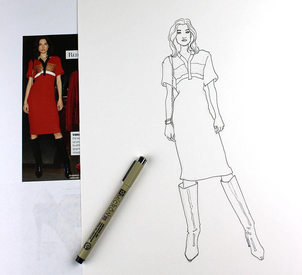 Red Dress - image 3 - student project