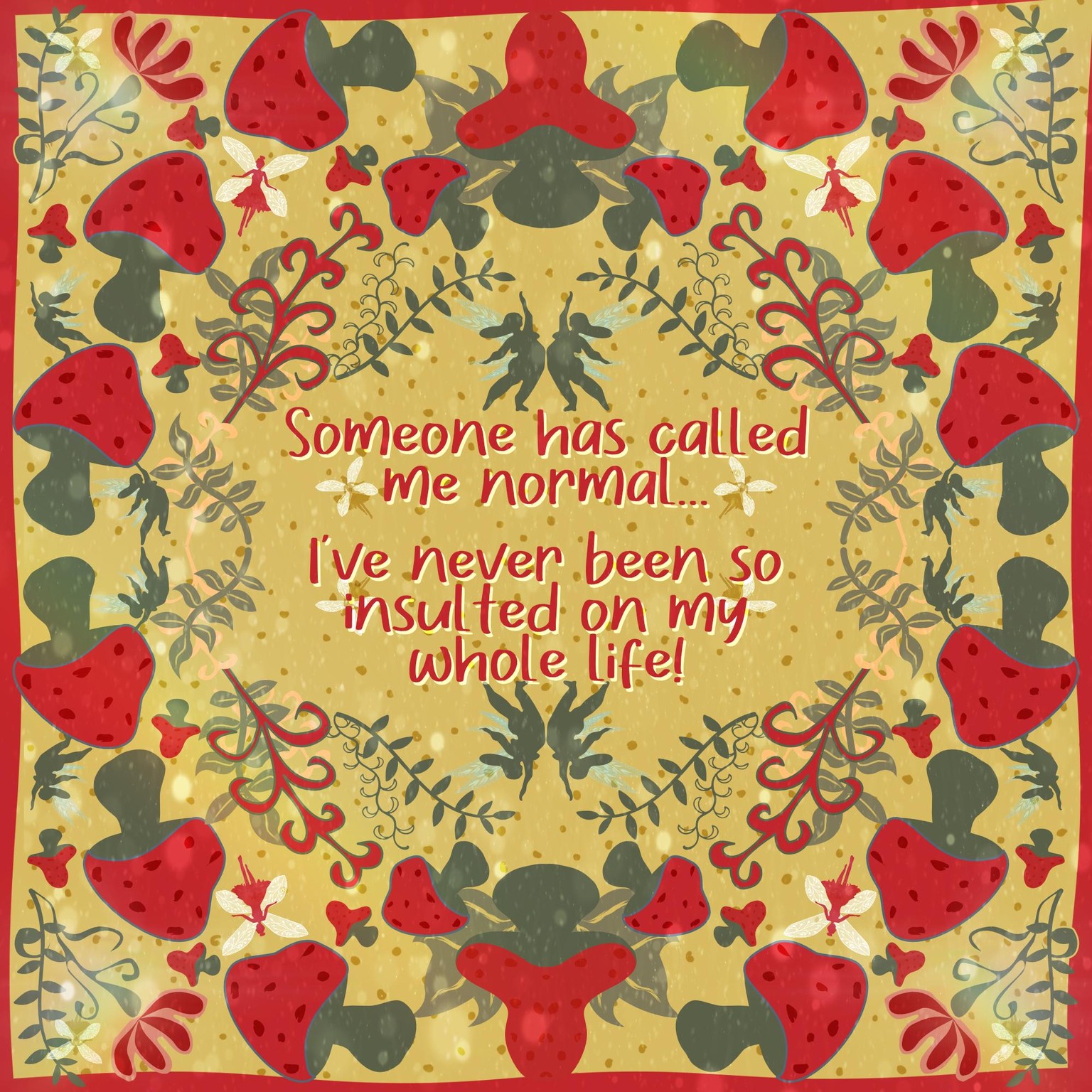 Someone has called me normal... - image 1 - student project