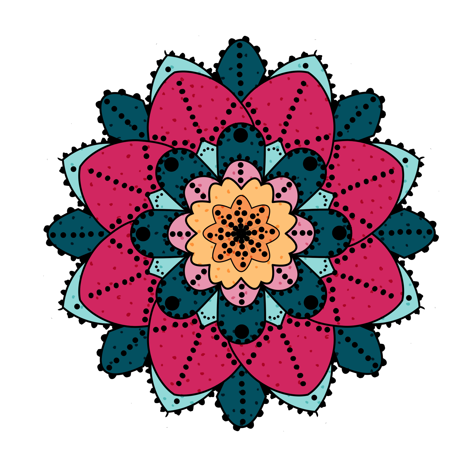 My mandala - image 1 - student project