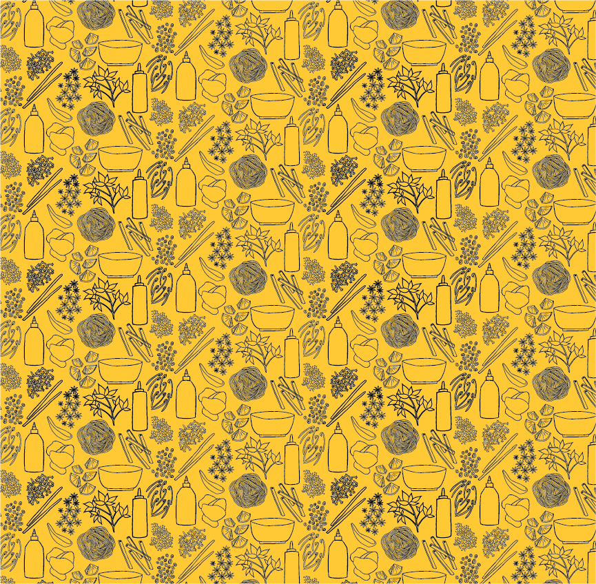 Pho Half-drop Pattern - image 2 - student project