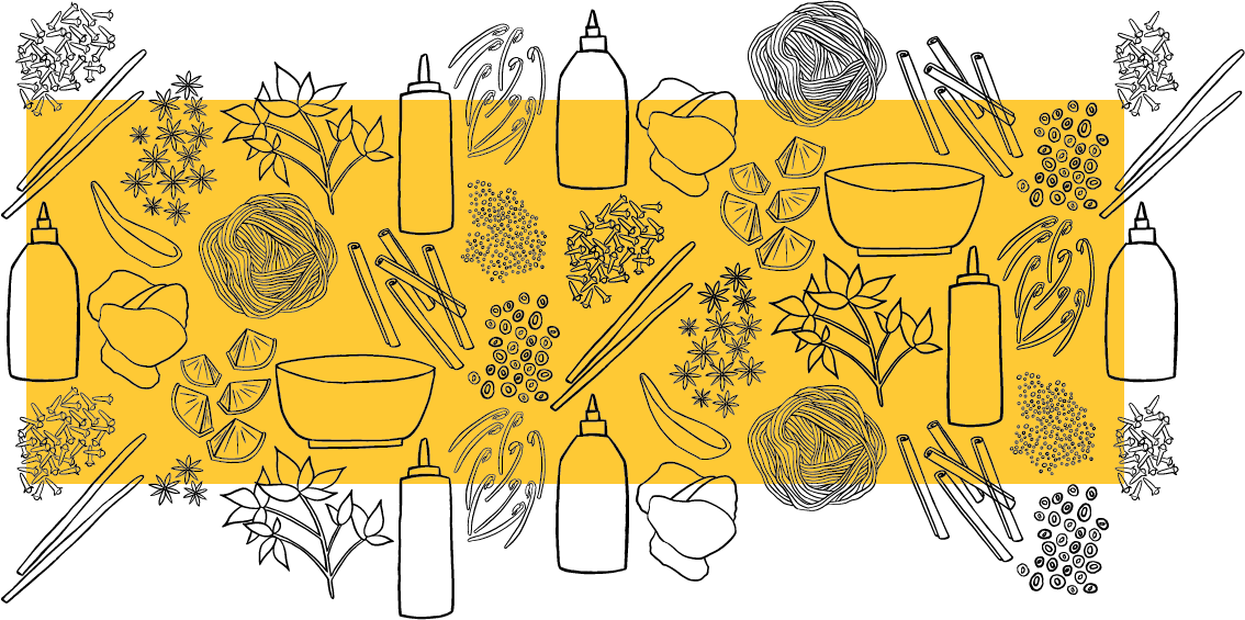 Pho Half-drop Pattern - image 1 - student project