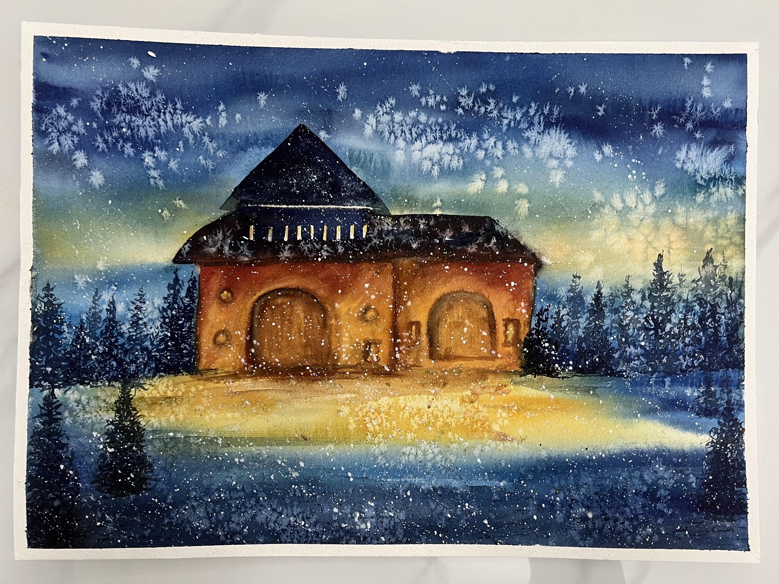 Winter night - image 1 - student project