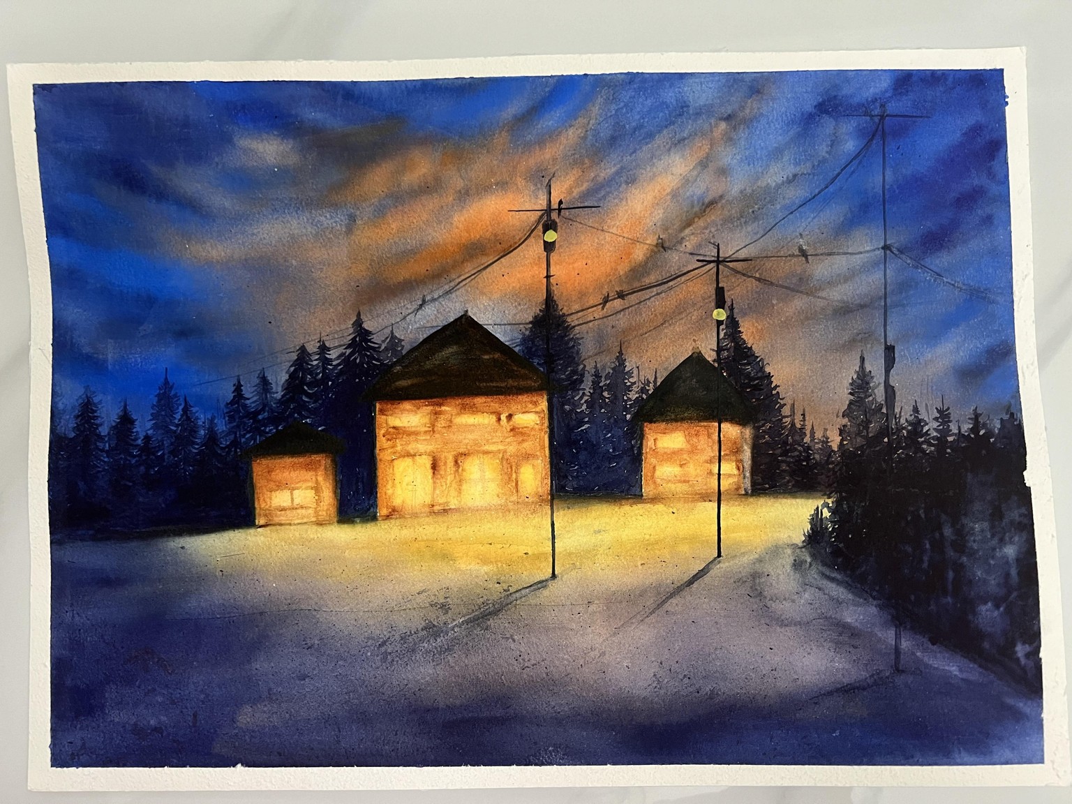 Lonely Twilight - image 1 - student project