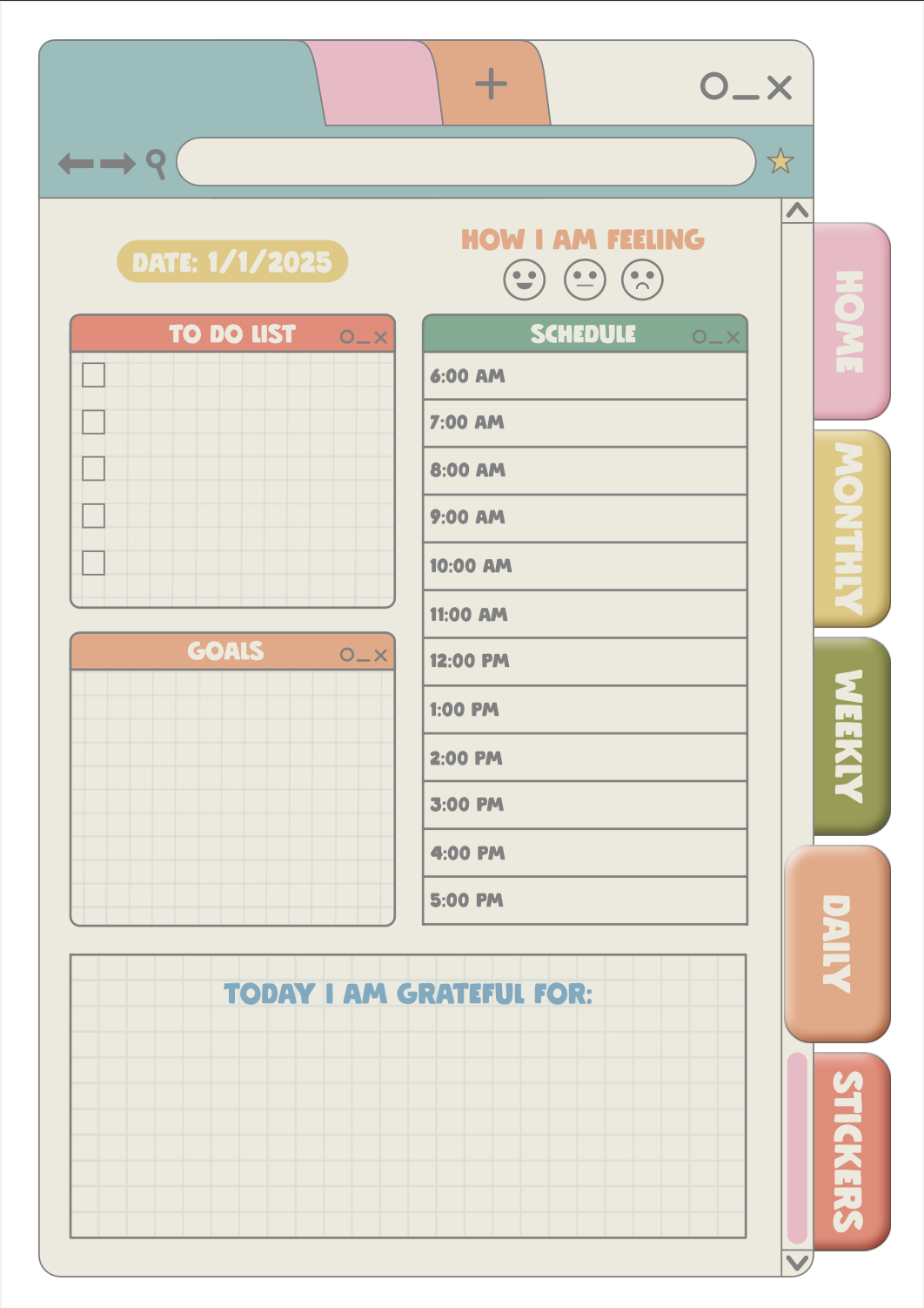 Digital Planner - image 4 - student project