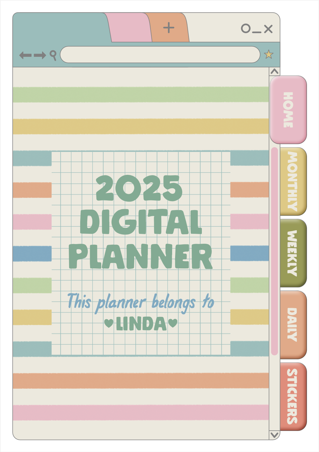 Digital Planner - image 1 - student project