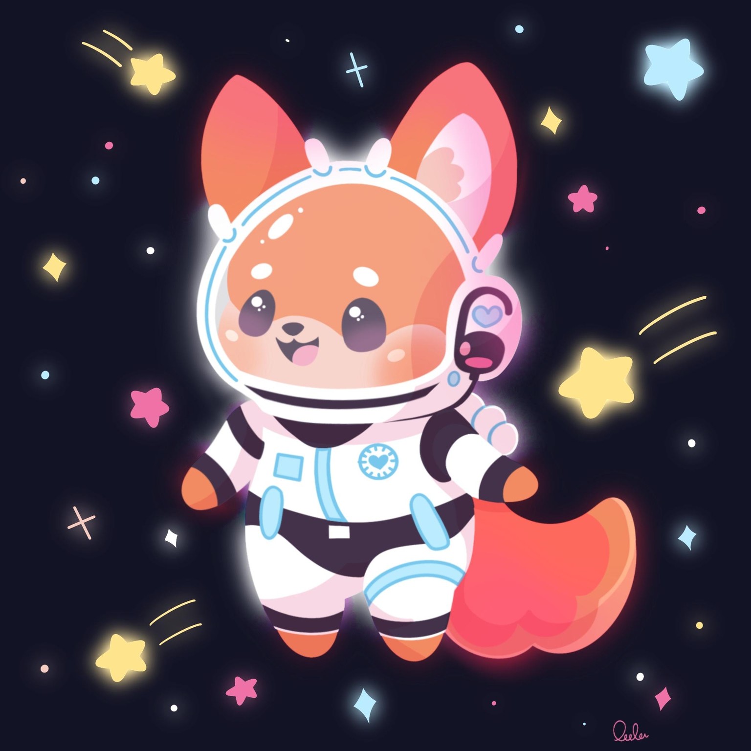 Foxes in Space! - image 2 - student project