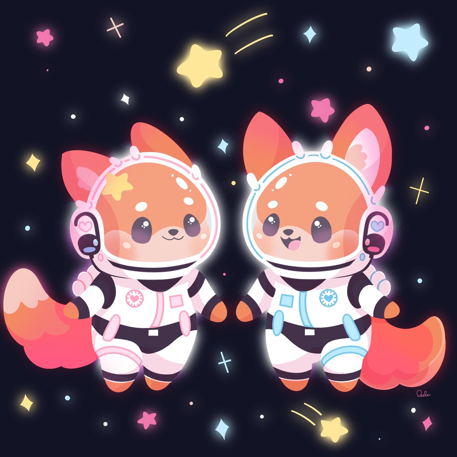 Foxes in Space! - image 1 - student project