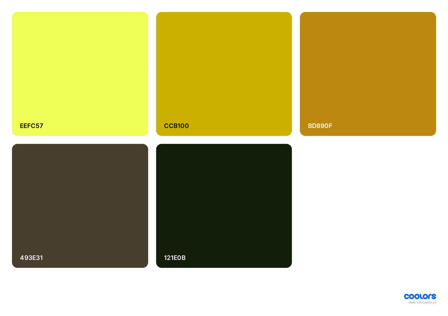 Fall Color Palettes - image 1 - student project