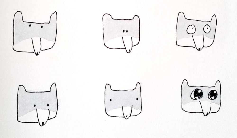 Wannabe cute wolf - image 3 - student project