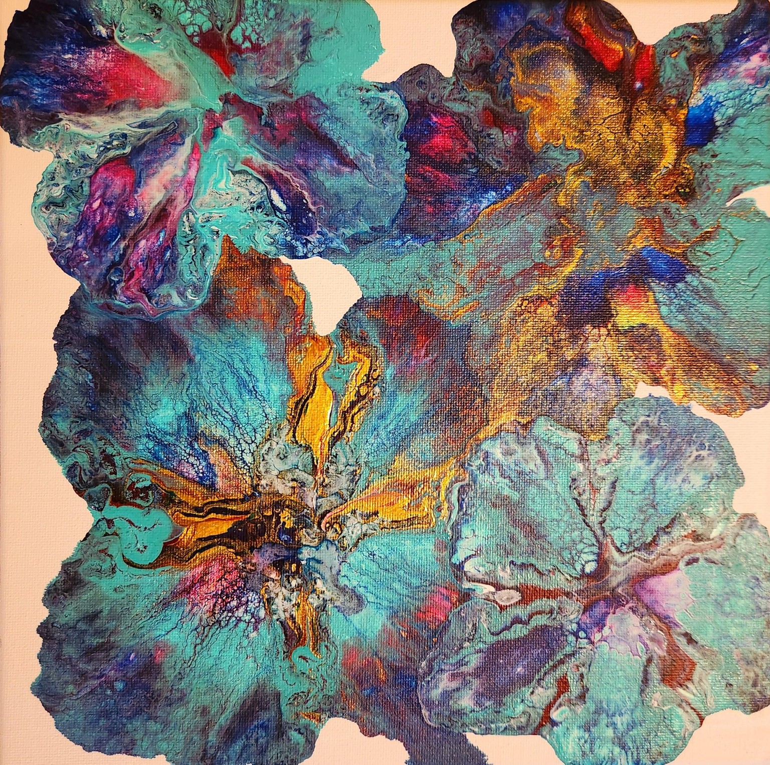 First Flower try, four flowers-second try - image 1 - student project