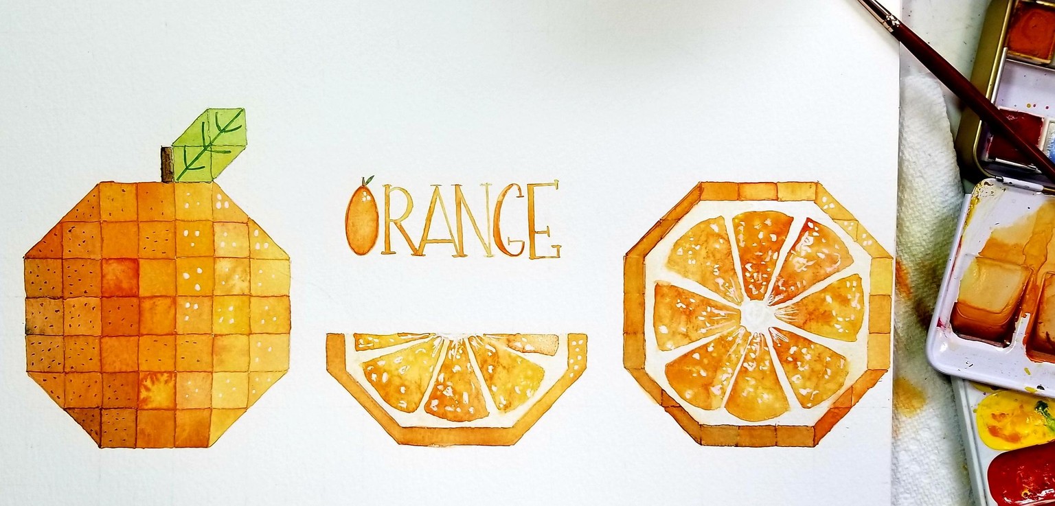 Patchwork Orange - image 1 - student project