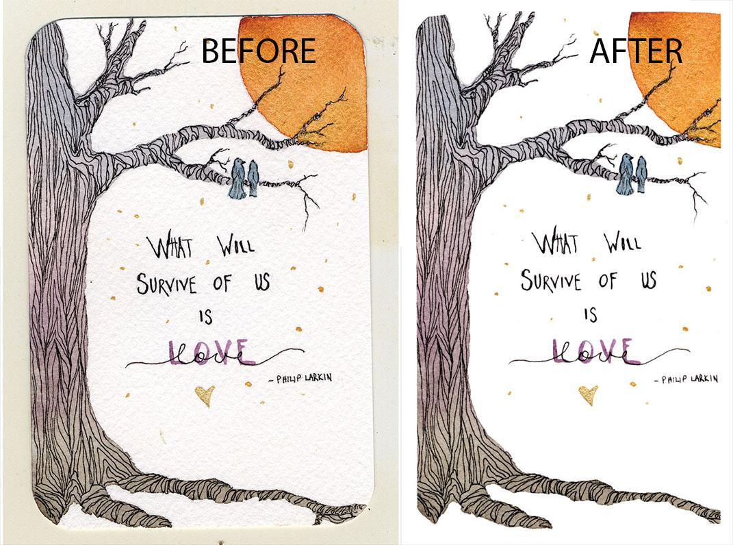 Love before & after - image 1 - student project