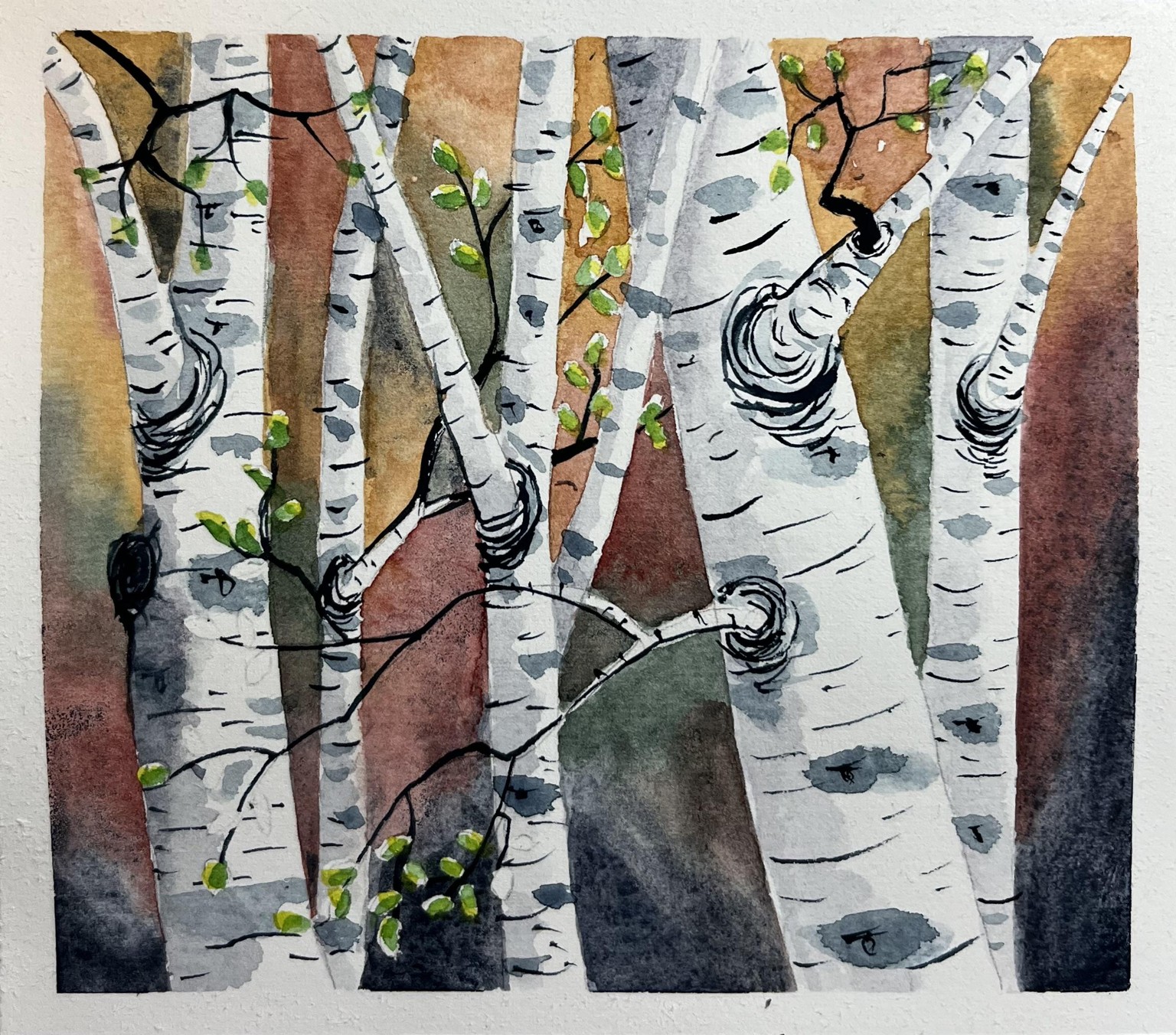 Birches - image 2 - student project