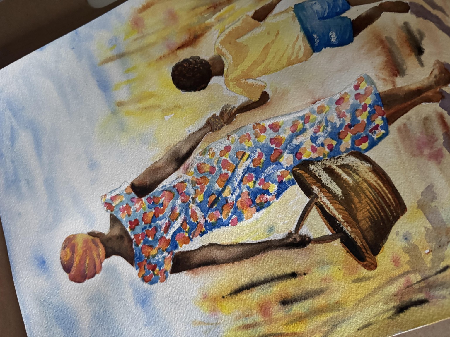 African sun: mother & son - image 2 - student project