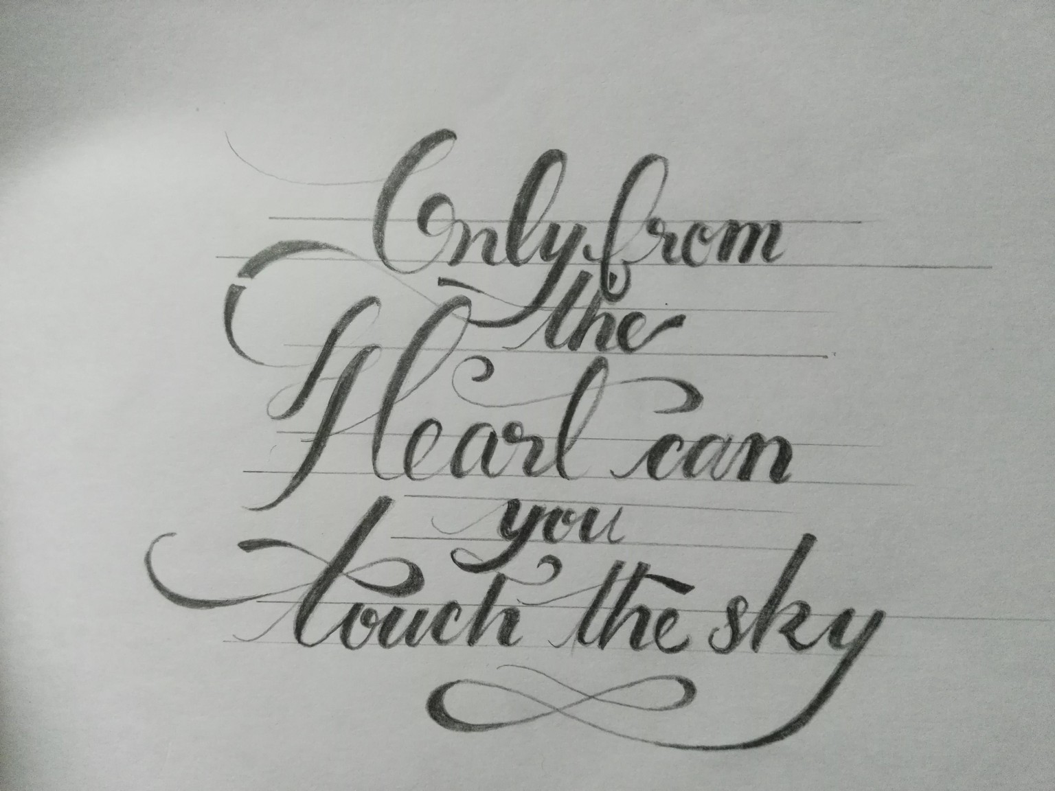 Touching the sky - image 1 - student project