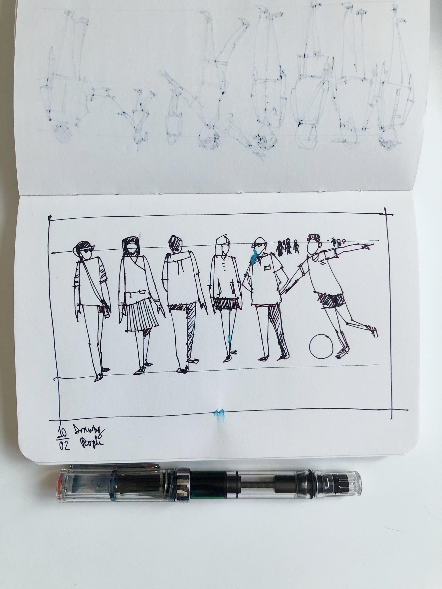 Urban Sketching + People - image 19 - student project