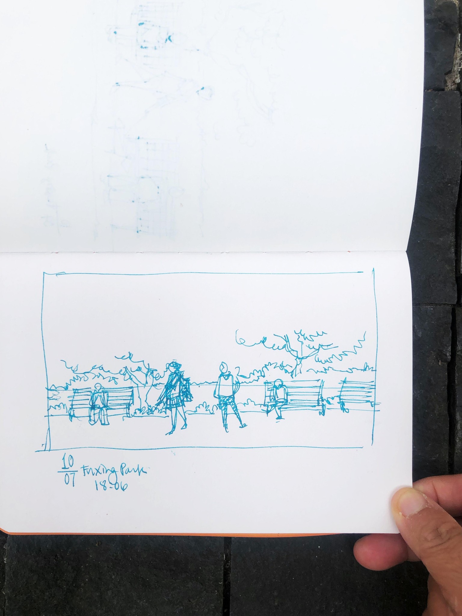 Urban Sketching + People - image 15 - student project
