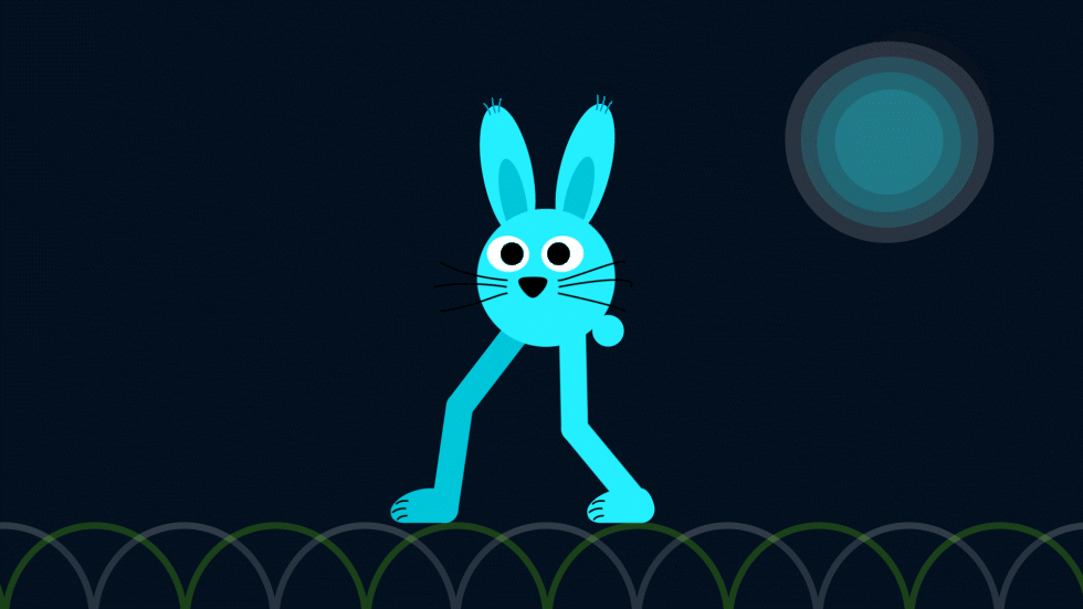 Bunny Walk - image 1 - student project
