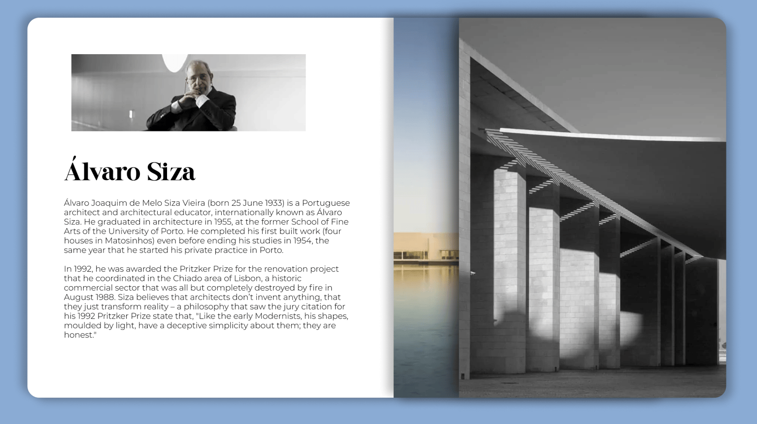 Font pairing exercise - image 2 - student project