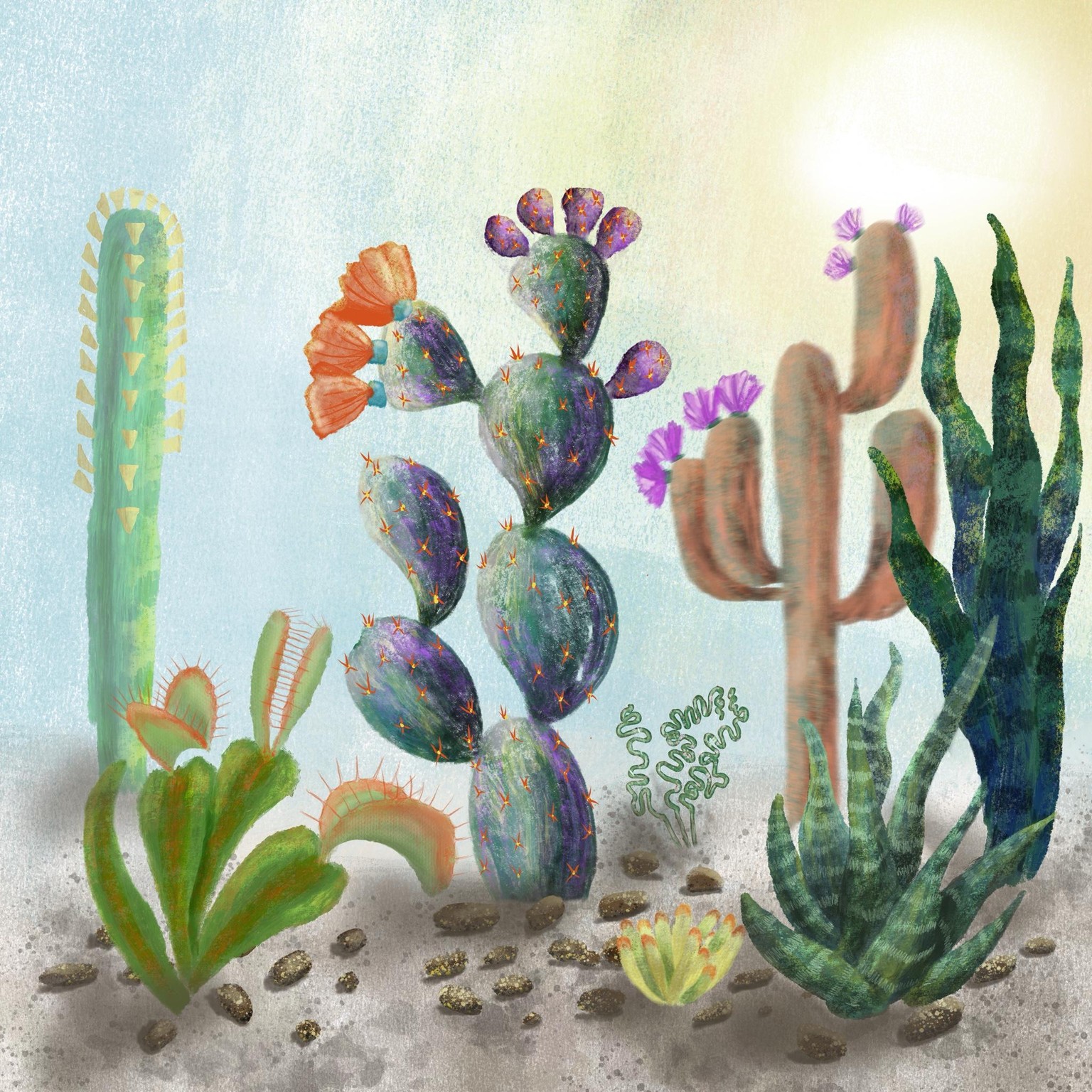 My project - layering color & textures - image 1 - student project