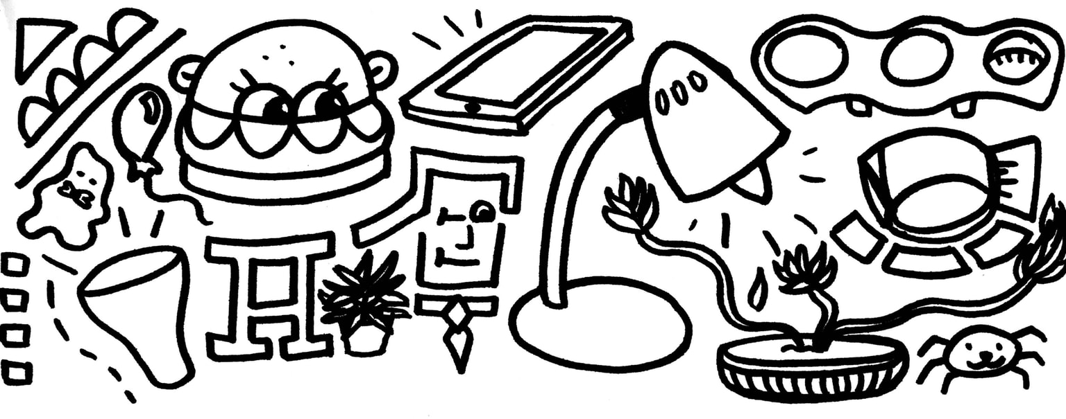 Doodling in hopes of becoming more loose someday - image 1 - student project