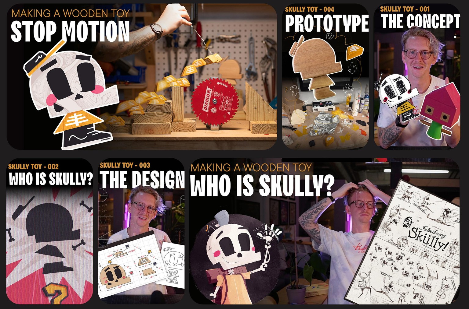 Teacher Example - Skully Wooden Toy - image 18 - student project