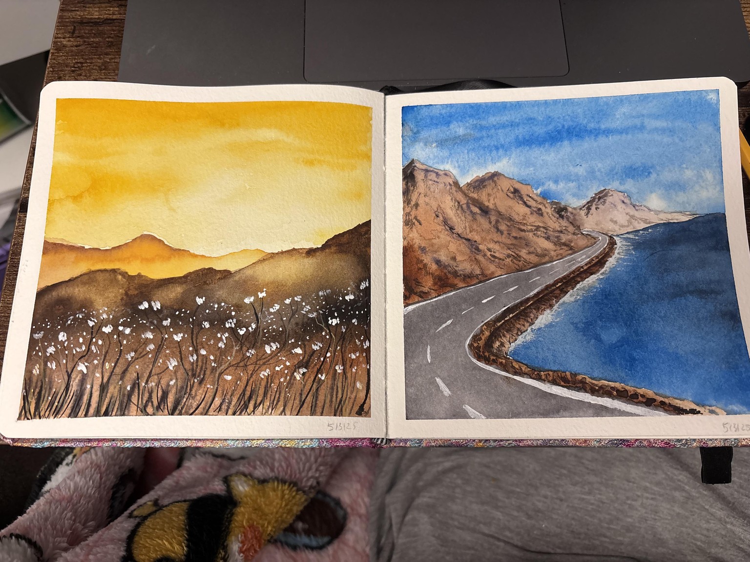 World Watercolor Month Paintings - image 2 - student project