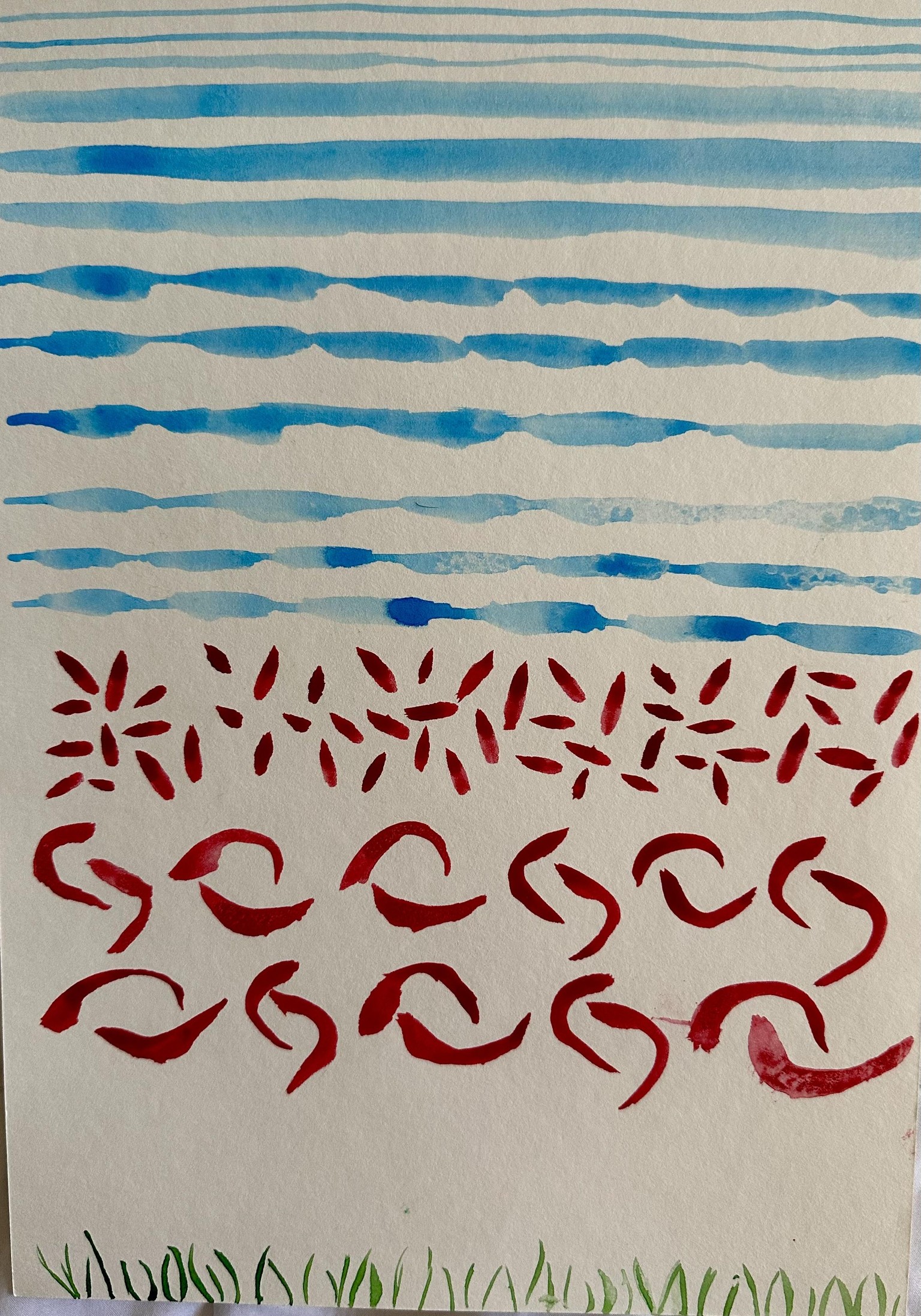 Watercolor 101 - Erika Lancaster - image 5 - student project