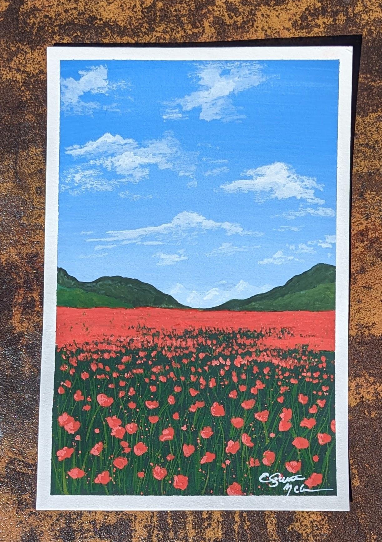 15 Days of Gouache Landscape Painting - image 7 - student project