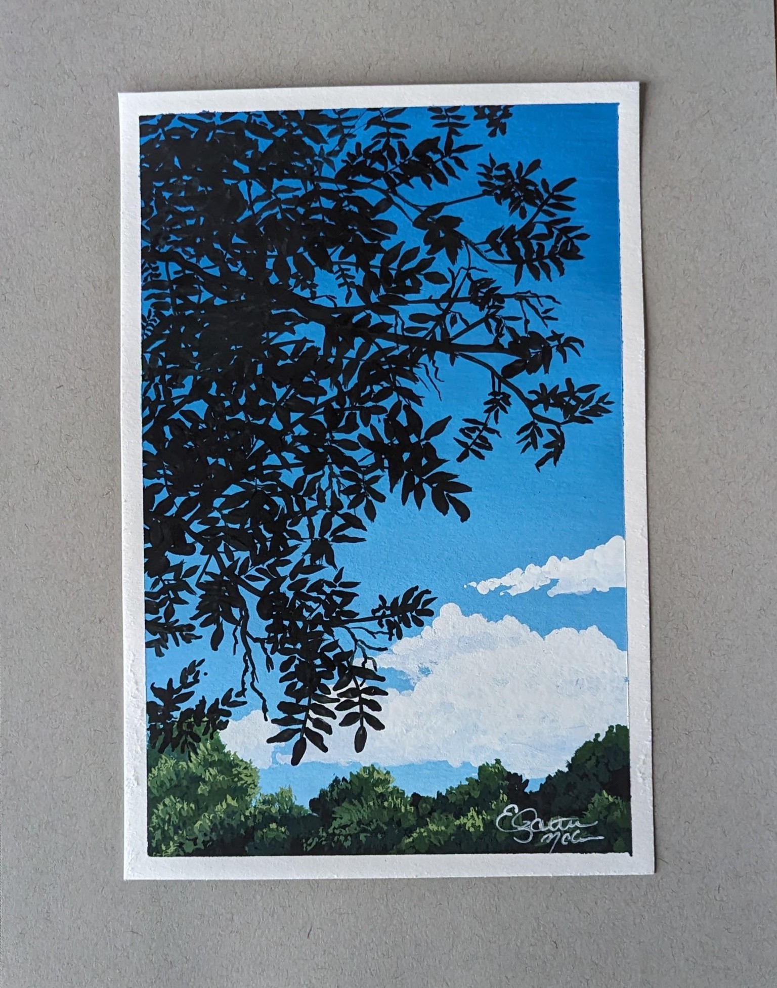 15 Days of Gouache Landscape Painting - image 11 - student project