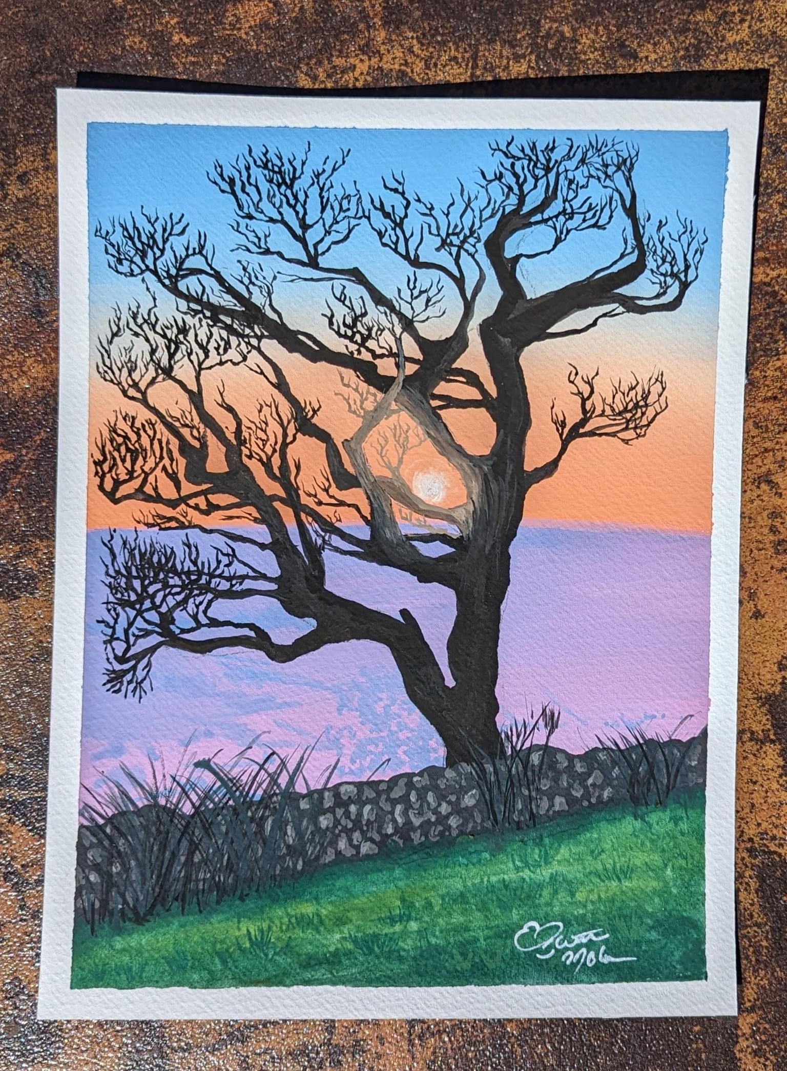 15 Days of Gouache Landscape Painting - image 6 - student project