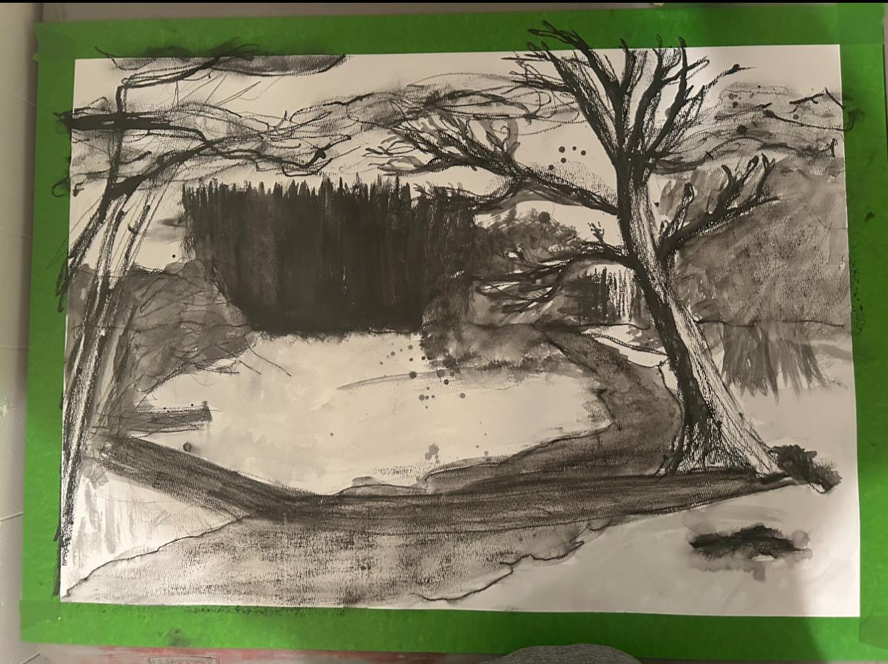 Landscape graphite version - image 2 - student project