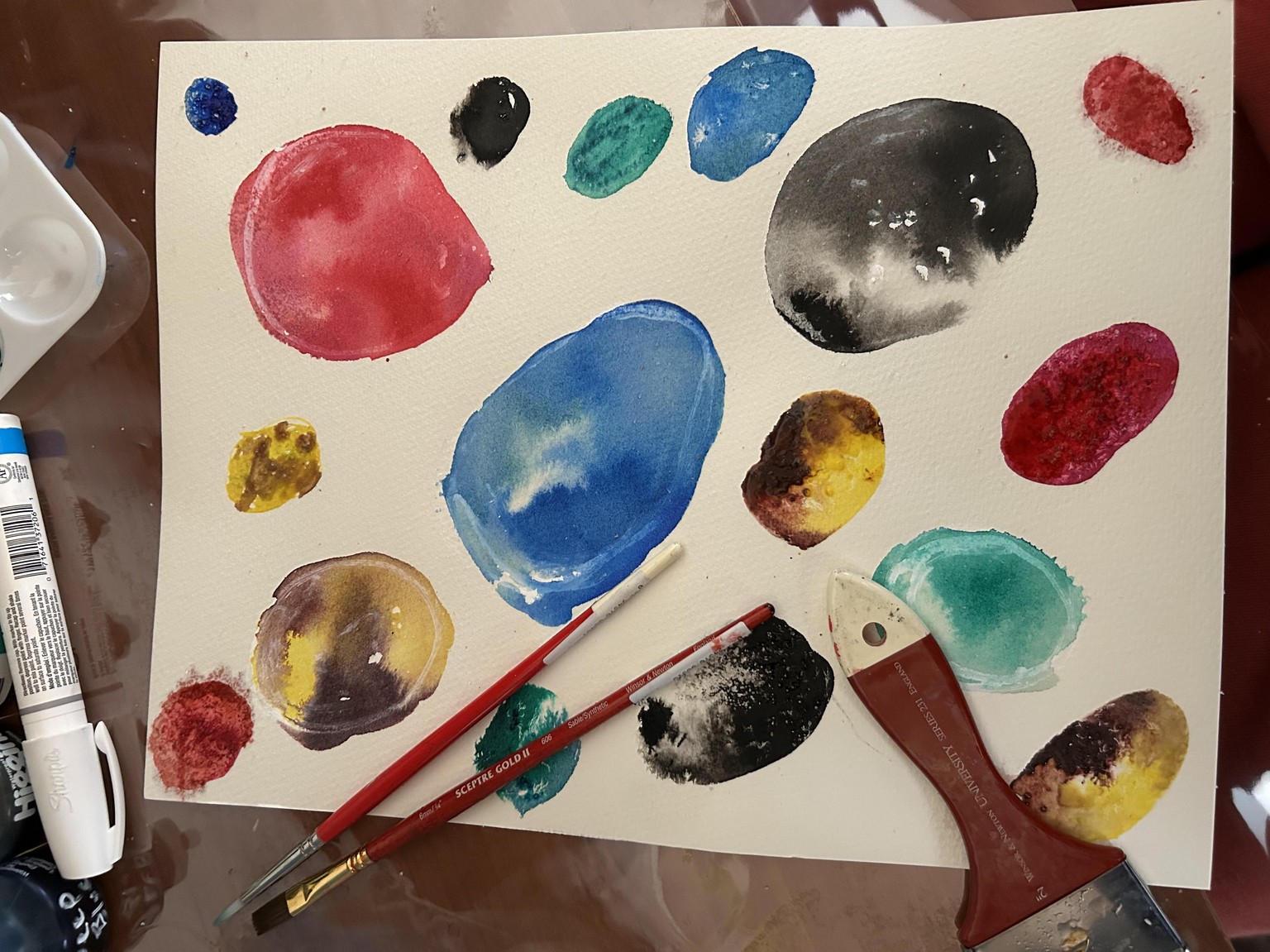 Liquid Watercolor Cactus follow along - image 2 - student project